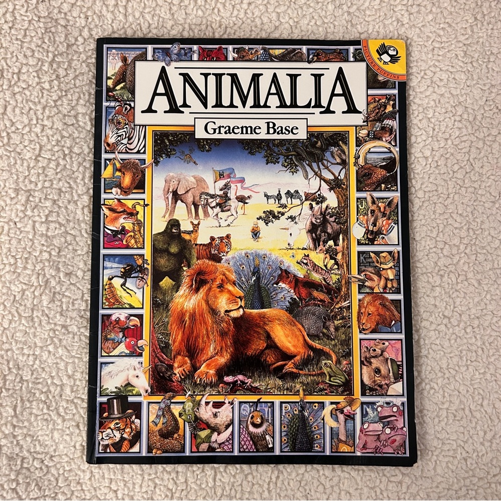 Animalia by Graeme Base Children’s Book Paperback